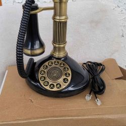 Roman Column Candlestick 1897 Reproduction Telephone