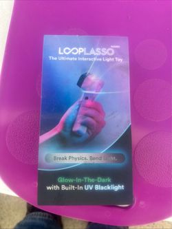 NEW Looplasso Nano Glow-in-the-Dark w/Built-in UV Blacklight.