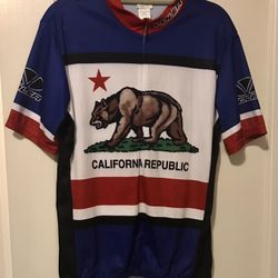Voler Blue California Republic Cycling Jersey