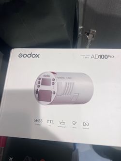 Godox AD100 Pro and (2) Godox X3