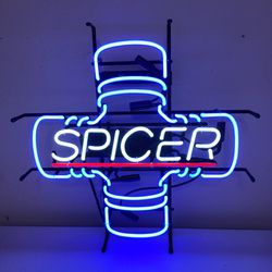 Spicer Drivetrain Products Neon sign
