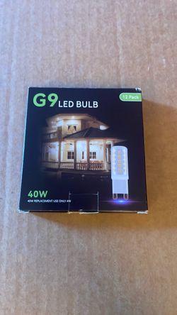 G9 LED Bulbs 12 Pack 4W