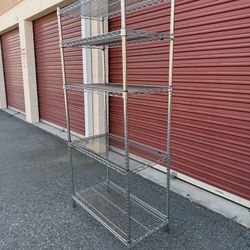36”w, 18”d, 75”h, Heavy Duty Storages Shelves 