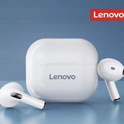 Lenovo Wireless Earbuds Bluetooth Earphone Waterproof Headphones Sport Wireless Ear Buds With Microphone for Work Computer