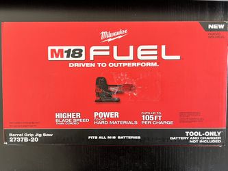 Milwaukee M18 Fuel Brushless Barrel Grip Jig Saw