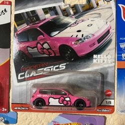 Hot Wheels x Hello Kitty Honda Civic EG