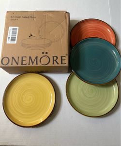 4 salad plates