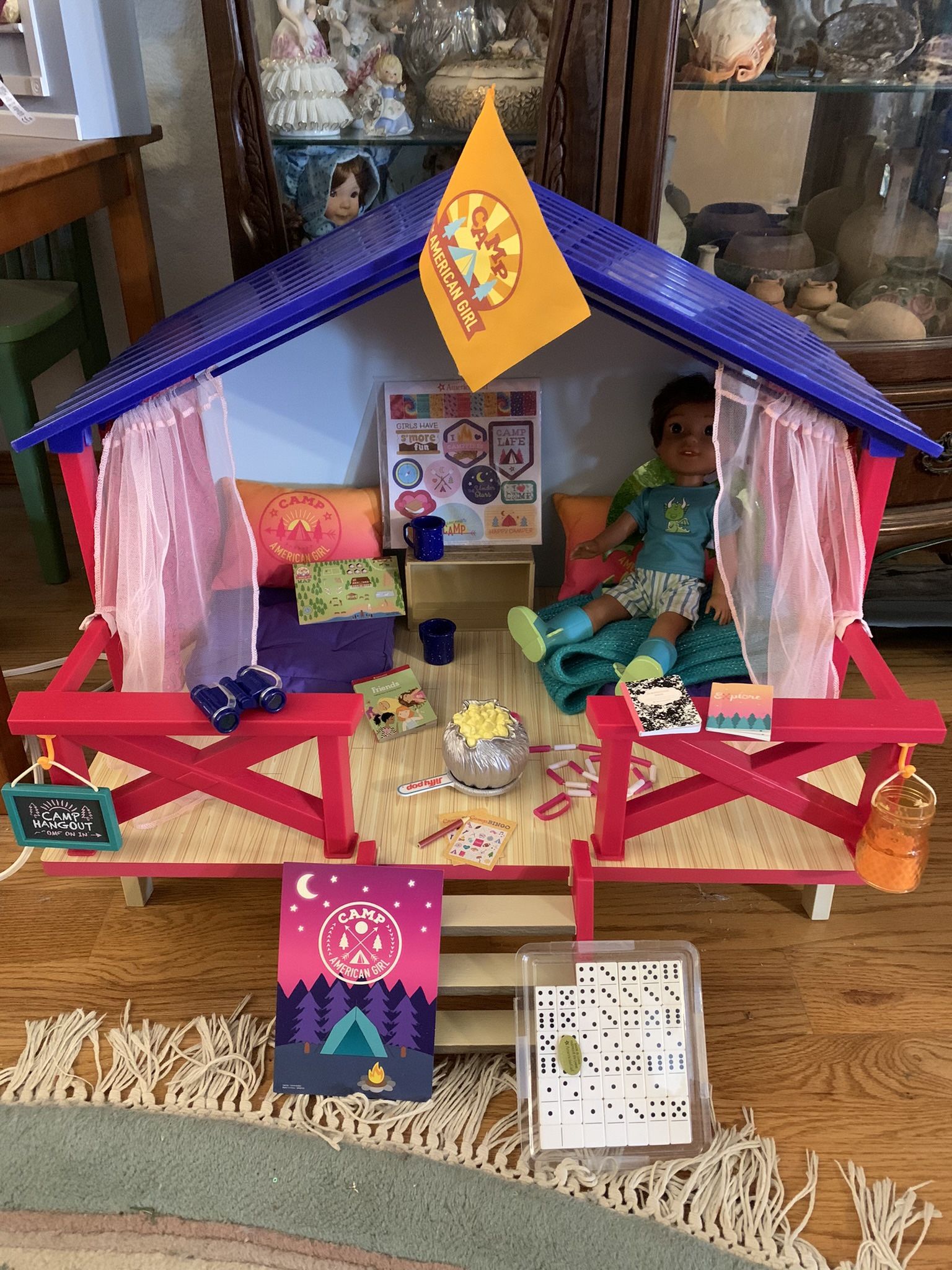 Camp American Girl Hangout, Retired, Excellent Condition, In Original Box, Doll Not Included