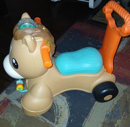 Toddler Push Animal With Wheels