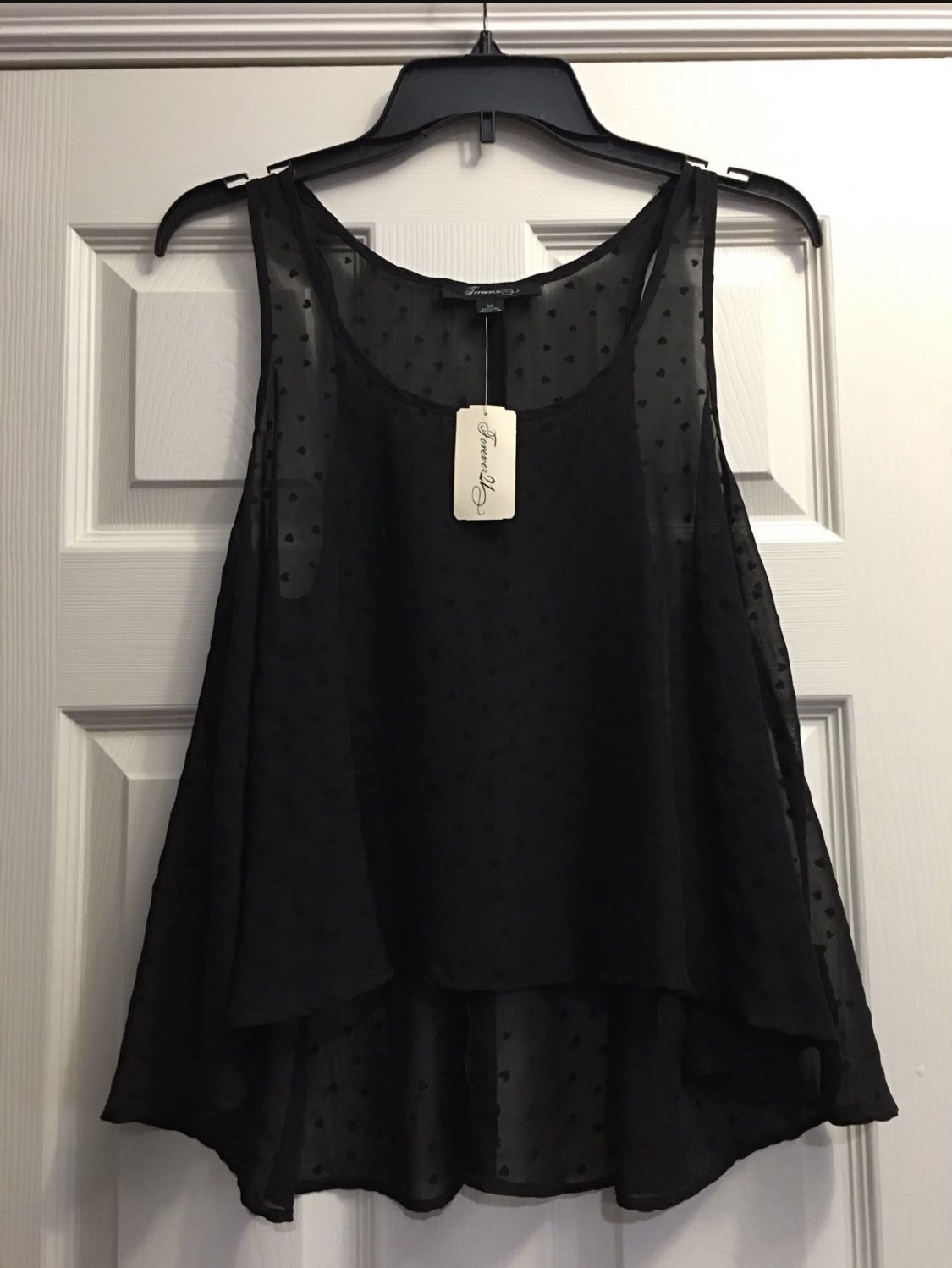 New FOREVER 21 Hi-Low Hem Tunic Size Small