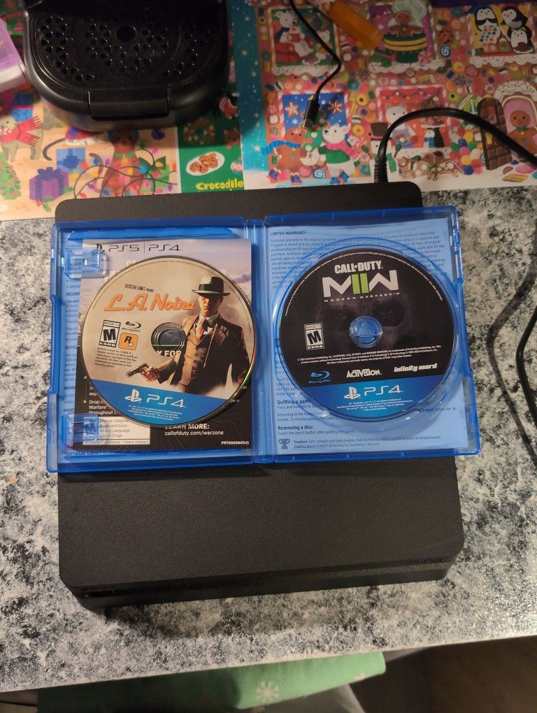 Ps4 With Two Games