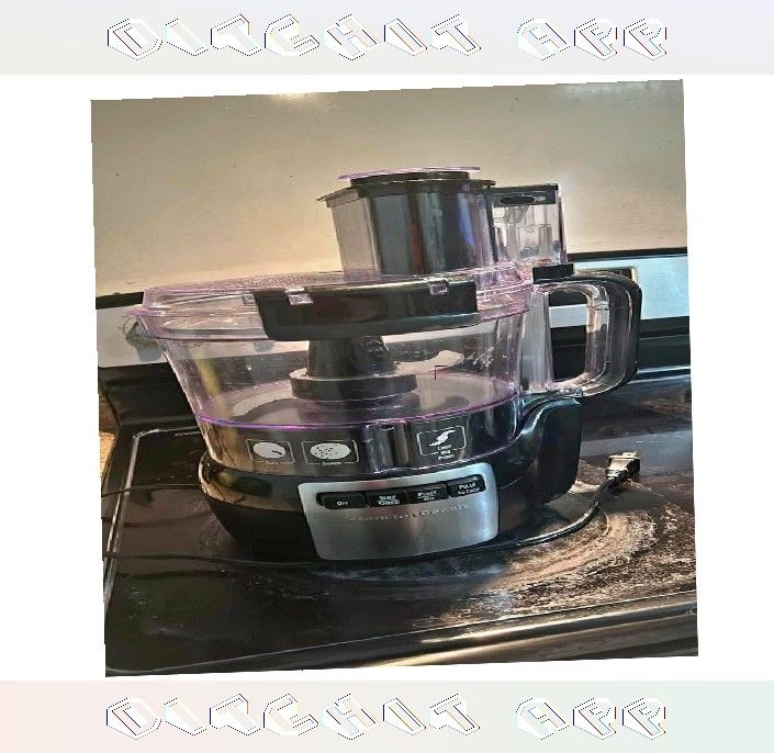 Hamilton Beach Food Processor - Complete Kitchen Helper Tool half team