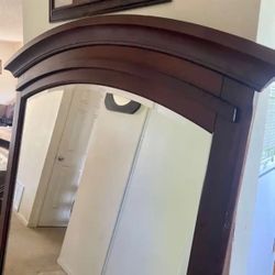 Premium Wooden Dresser Mirror