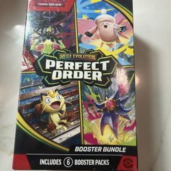 Mega Evolution Perfect Order Booster Bundle 