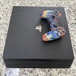 PS4 Pro With Controller