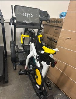Nordictrack Tour de France Spin Bike Exercise bike with Incline decline and gears shifters