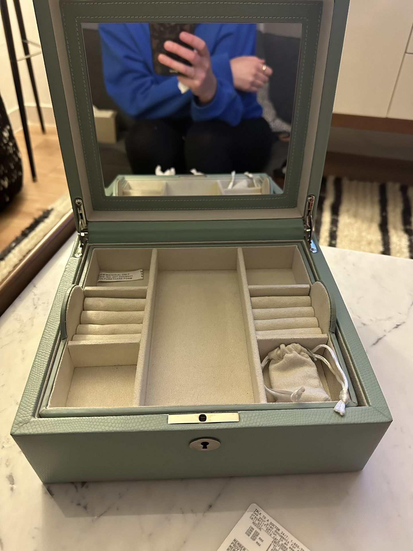 Mckenna Personalized Jewelry Box - Medium | Pottery Barn
