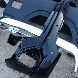 2019 To 2021 GMC 1500 Front Bumper 2 Pc OEM Parts