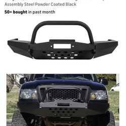 Modular Winch  Front Bumper For A Ford Ranger 1998 To 2011