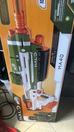 Halo Infinite MA40 Nerf Launcher