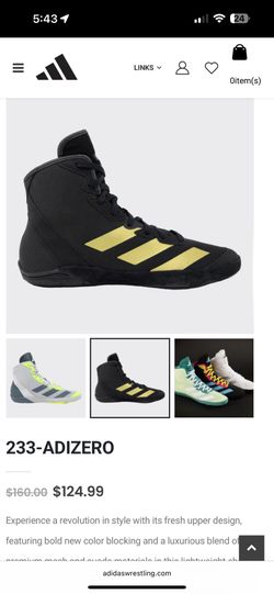 Adidas 233 Adizero Size 11