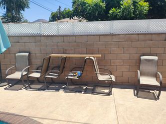 Patio chairs