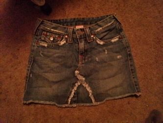 Authentic True Religion skirt nwot