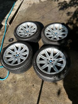 5x120 BMW 7 series wheels & tires
