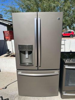 GE counter depth GE sliding stove 