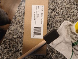 1 in foam brush