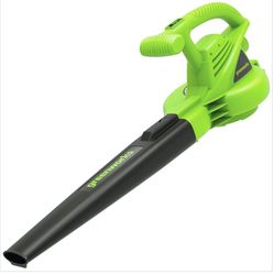 Greenworks Corded Leaf Blower 