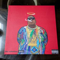 Iconic Notorious B.I.G Canvas