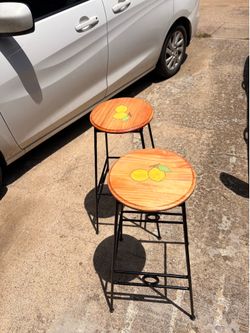 Bar stools (a pair of 2; custom)