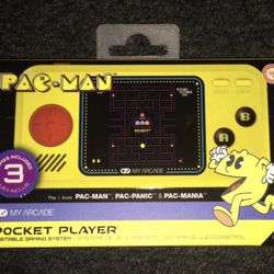 Pac Man Pocket Player Video Game