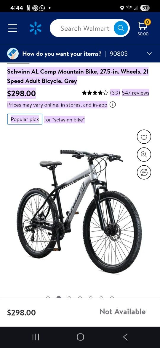 Schwinn AL Comp Bike