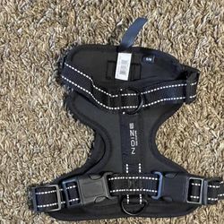 Small Black Dog Harness