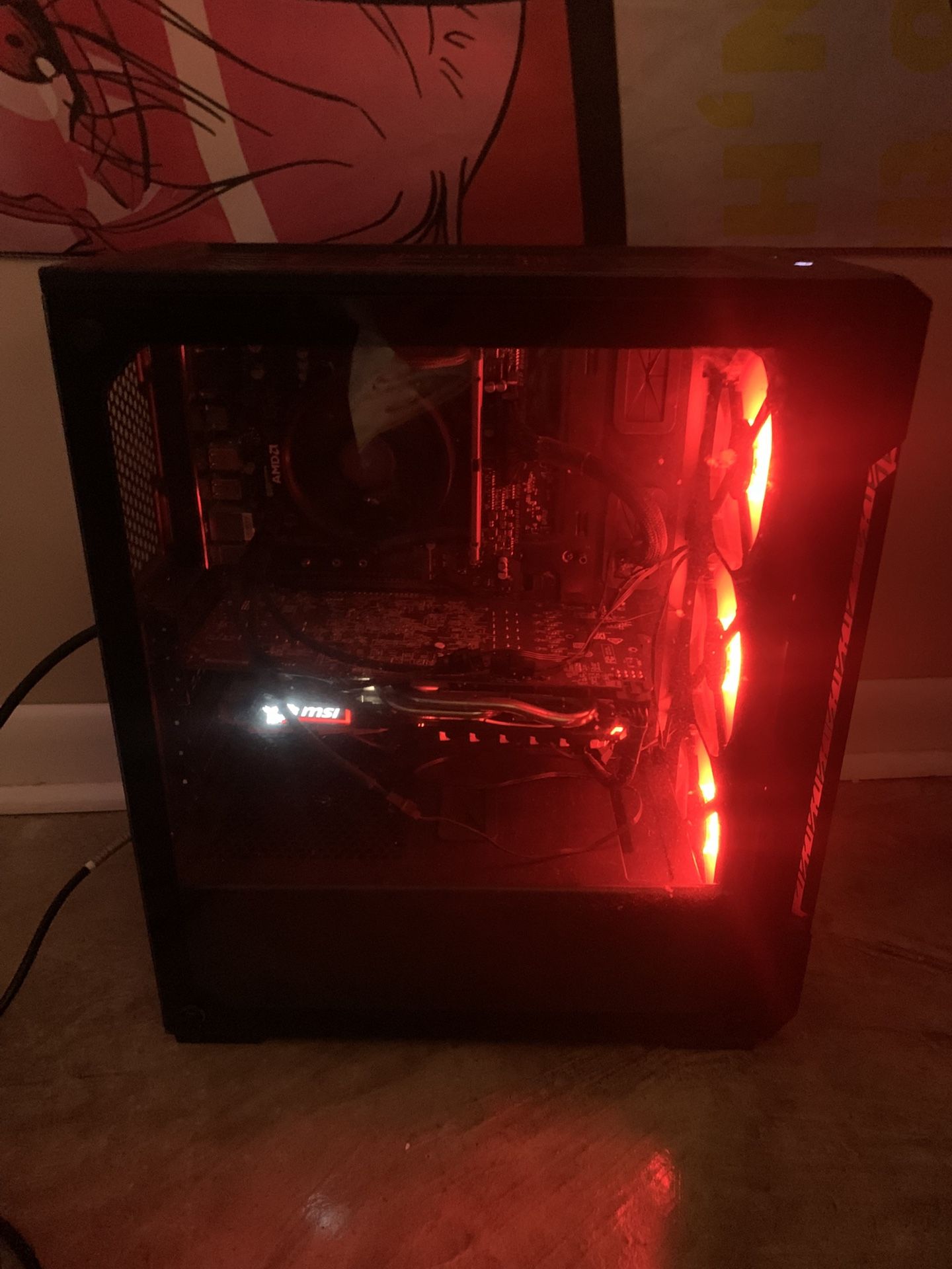 Gaming PC + Monitor, Keyboard, Mouse (optional)
