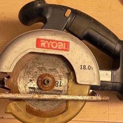 Ryobi 18v 5 1/2” Circular Saw and Battery