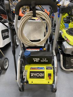 Ryobi 1700 PSI electric pressure washer