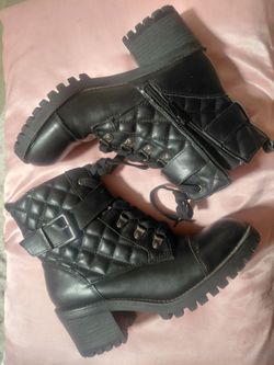 Black boots