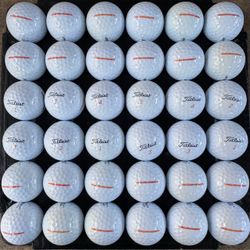 Golf balls velocity