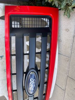 Ford Front Grille Red