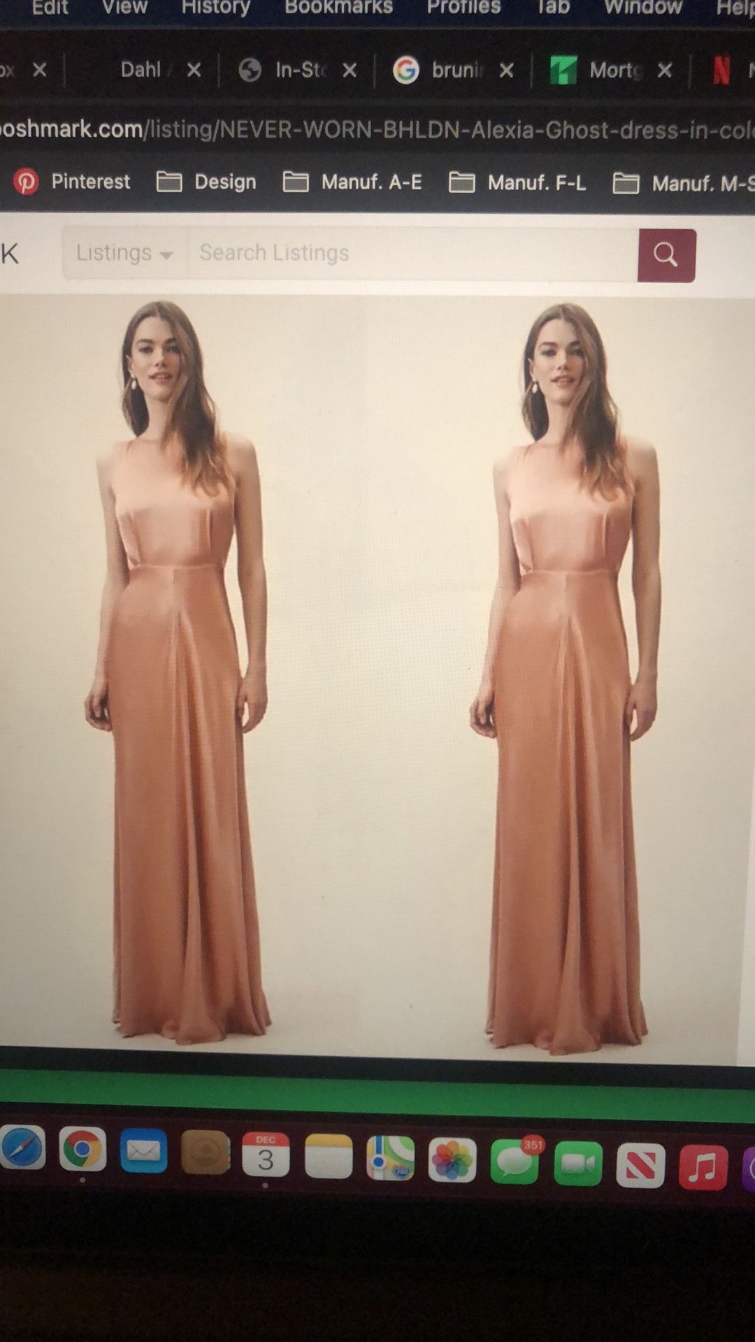 Never Worn BHLDN dress (size Small)