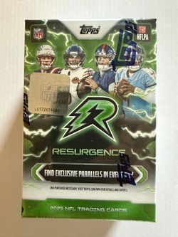2026 Topps Resurgence Football Blaster Box