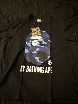 Blue bape shirt