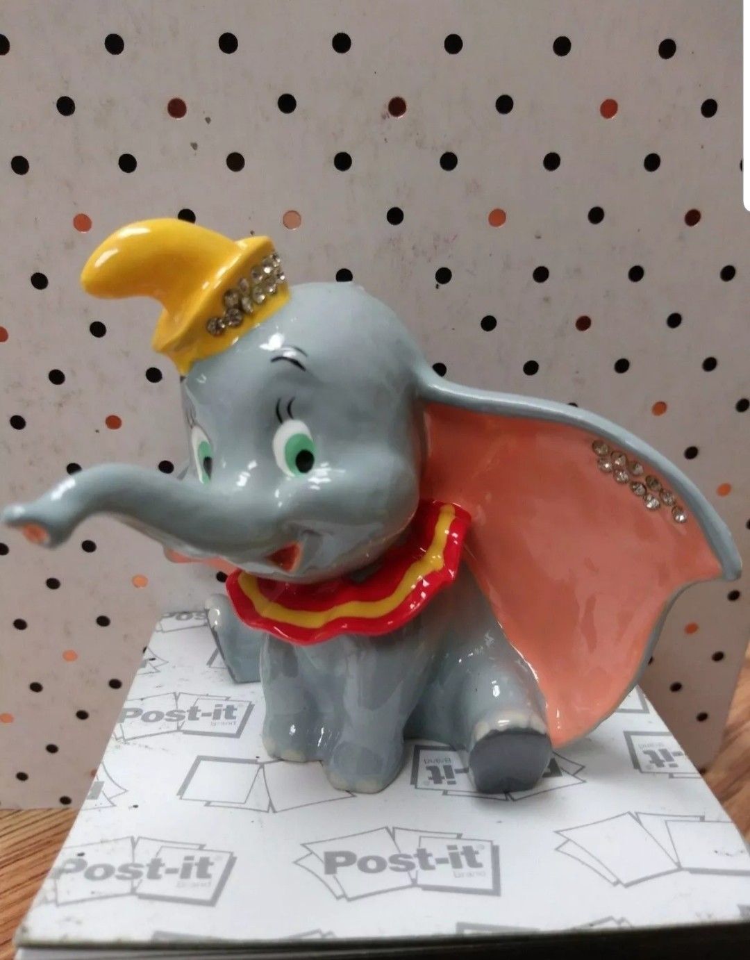 Disney Retired DUMBO 🎈🐘 SWAROVSKI Crystal Jeweled Figurine by Arribas Brothers NEW