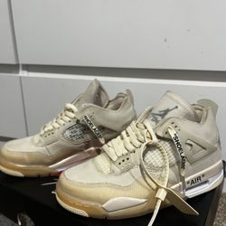 Nike x Off-White Air Jordan 4 Retro SP "Sail"
