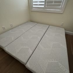 Foldable (Trifold) King Mattress 6 inch