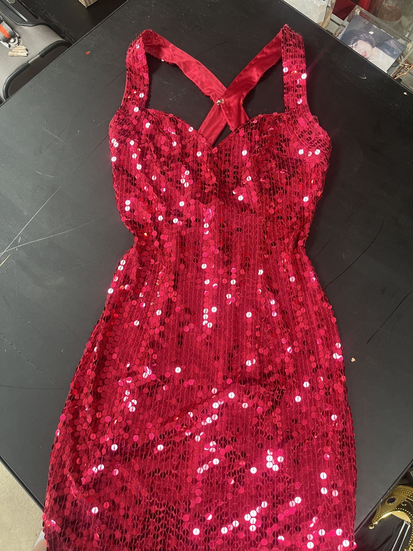 Unique Sequins Dress