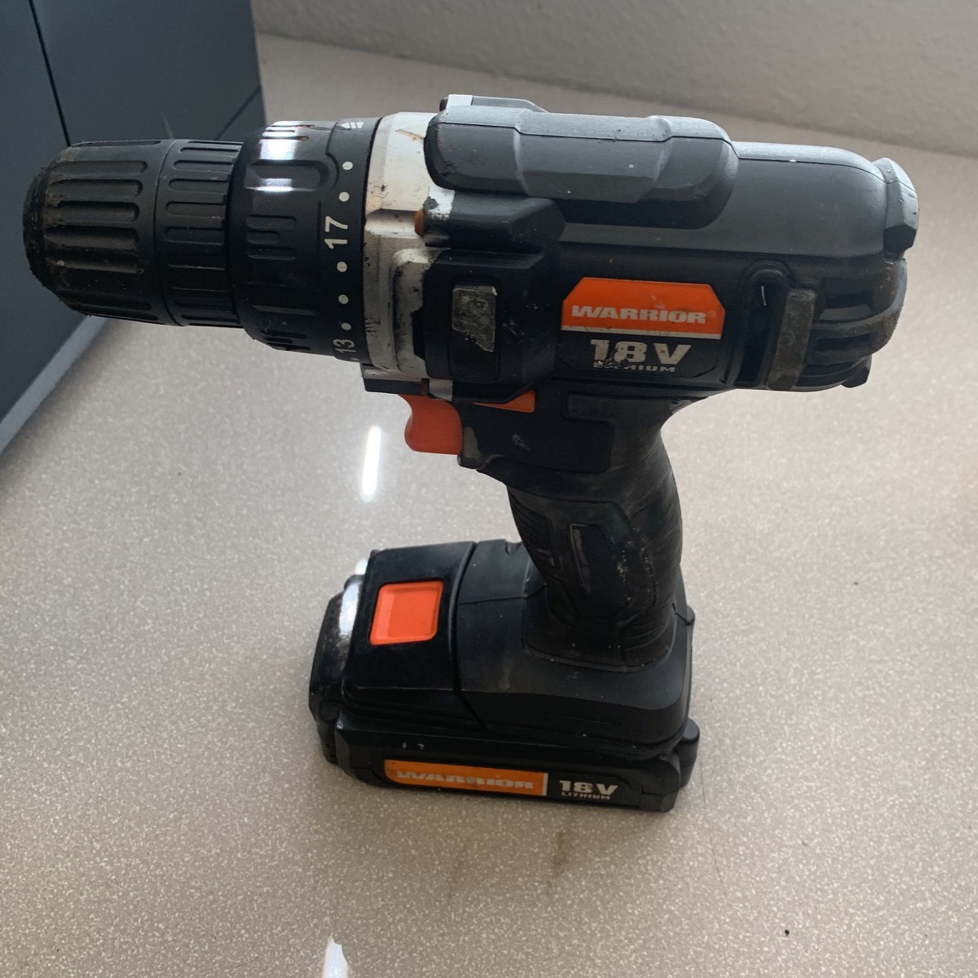 Warrior 18v Cordless Drill for Sale in San Diego, CA OfferUp